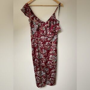 Timings- jumpsuit- floral- red